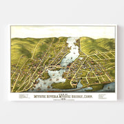 map of Mystic River