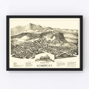 Altamont Vintage Map 1890