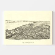 map of Cazenovia