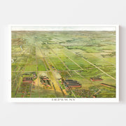 map of Depew