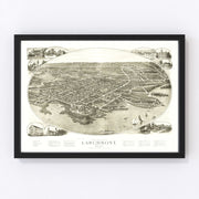 Larchmont Vintage Map 1904