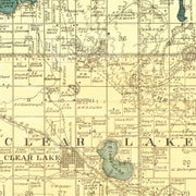 old Deuel County map