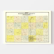 map of Minnehaha Cou