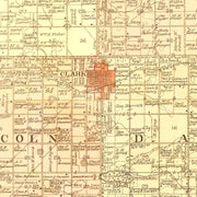 old Clark County map