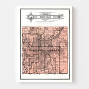 map of Sioux Falls