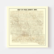 map of Pok County
