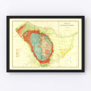 Black Hills Vintage Map 1879
