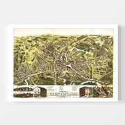 map of Taunton