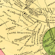 old Hart County map