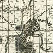 old Floyd County map