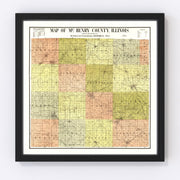 McHenry County Vintage Map 1903