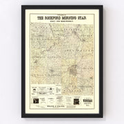 Winnebago County Vintage Map 1902