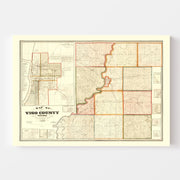 map of Vigo County