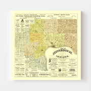 map of Jefferson Cou