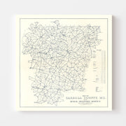 map of Carroll Count