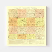 map of Cass County