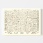 map of Martin County