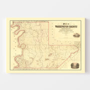 map of Washington