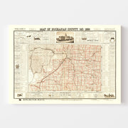 map of Buchanan Coun