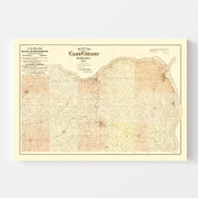 map of Cass County