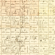 old Cass County map