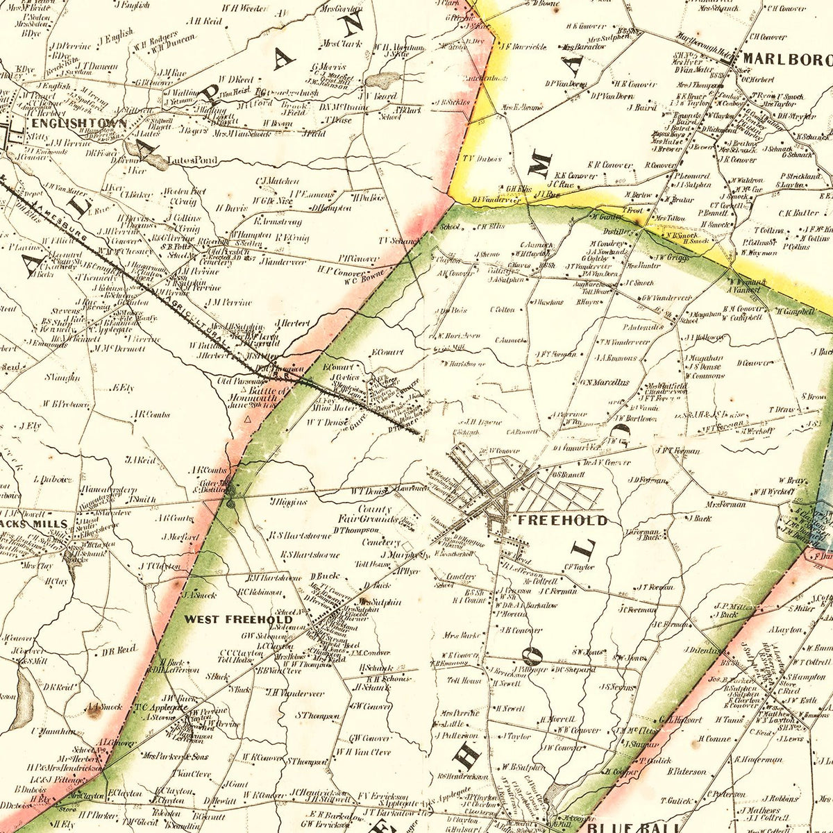Vintage New Jersey Maps