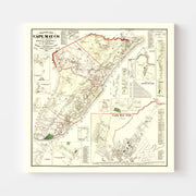 map of Cape May Coun
