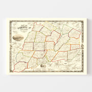 map of Otsego County