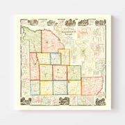 map of Madison Count