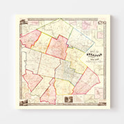 map of Sullivan Coun