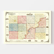map of Butler County