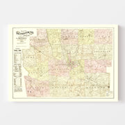 map of Franklin Coun