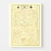 map of Alamance Coun