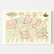 map of Greene County