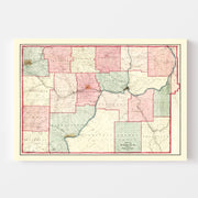 map of Warren County