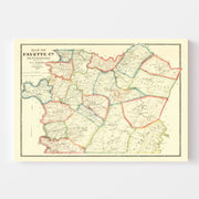 map of Fayette Count