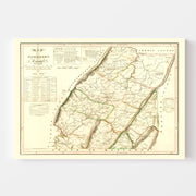 map of Somerset Coun