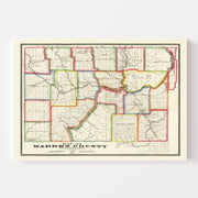 map of Warren County