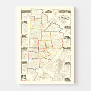 map of Wayne County