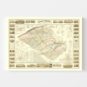 map of Lehigh County