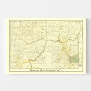 map of Warren County