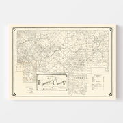 map of Forest County