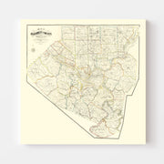 map of Allegheny Cou