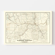 map of Warren County
