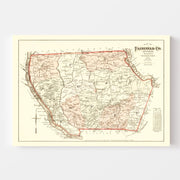map of Fairfield Cou