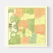 map of Shelby County