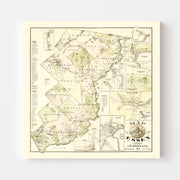 map of Essex County