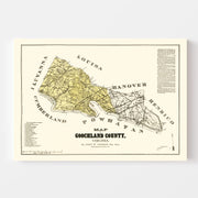 map of Goochland Cou