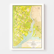 map of Alexandria Co