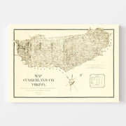 map of Cumberland Co